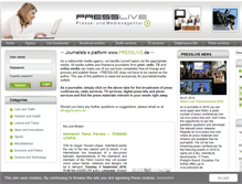 Tablet Screenshot of press-live.com